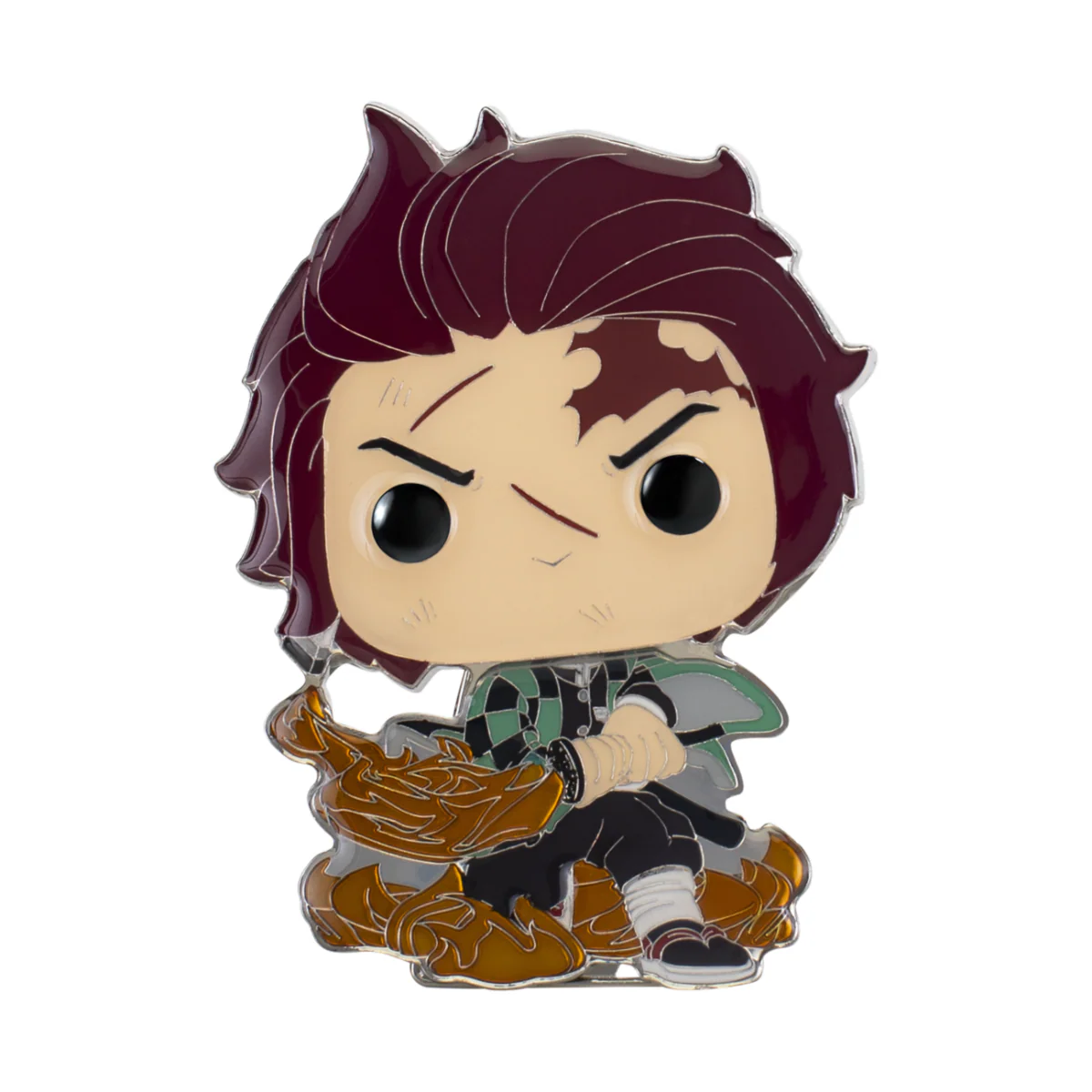 Tanjiro Kamado Demon Slayer Funko Pop! Anime Pin - Image 2