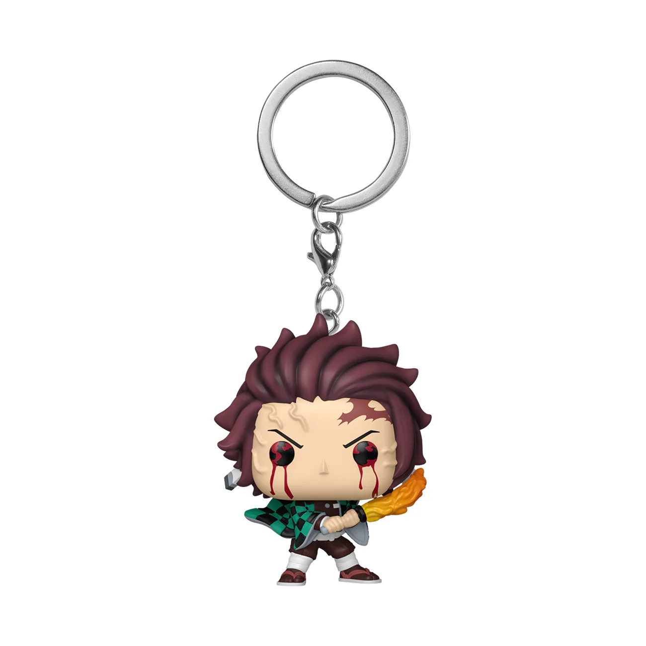 Tanjiro Kamado (Sun Breathing) Demon Slayer Funko Pocket Pop! Anime Keychain - Image 2