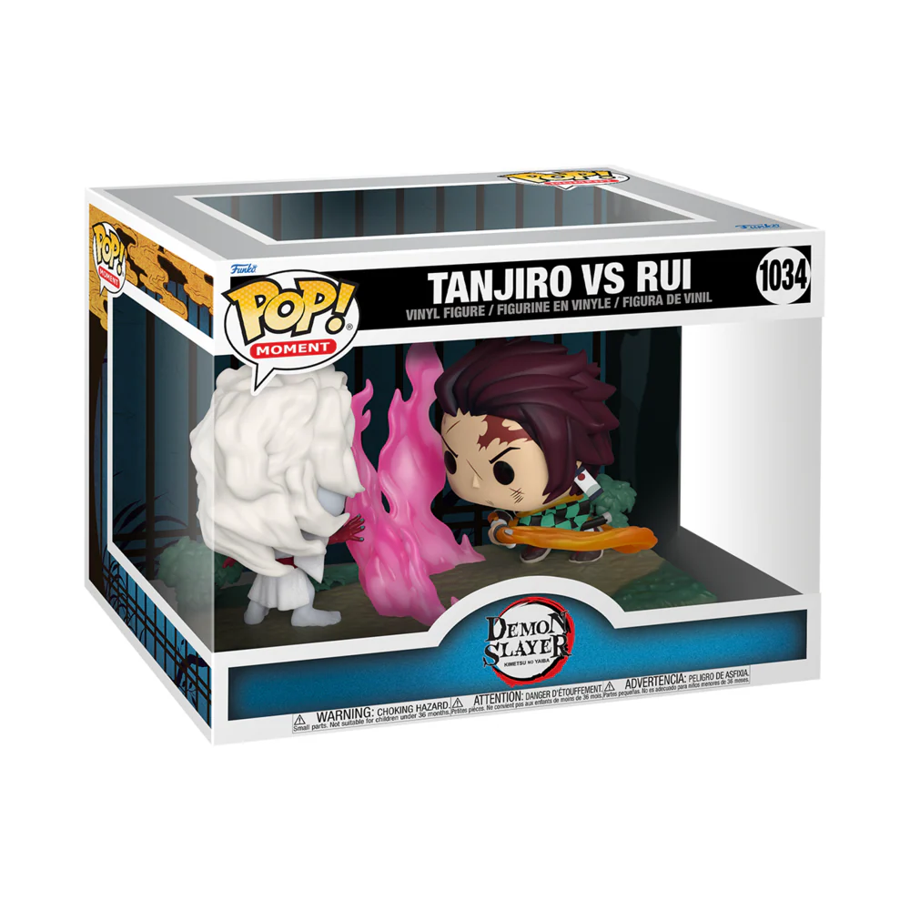 Tanjiro vs Rui Demon Slayer Funko Pop! Moment Vinyl Figure - Image 3