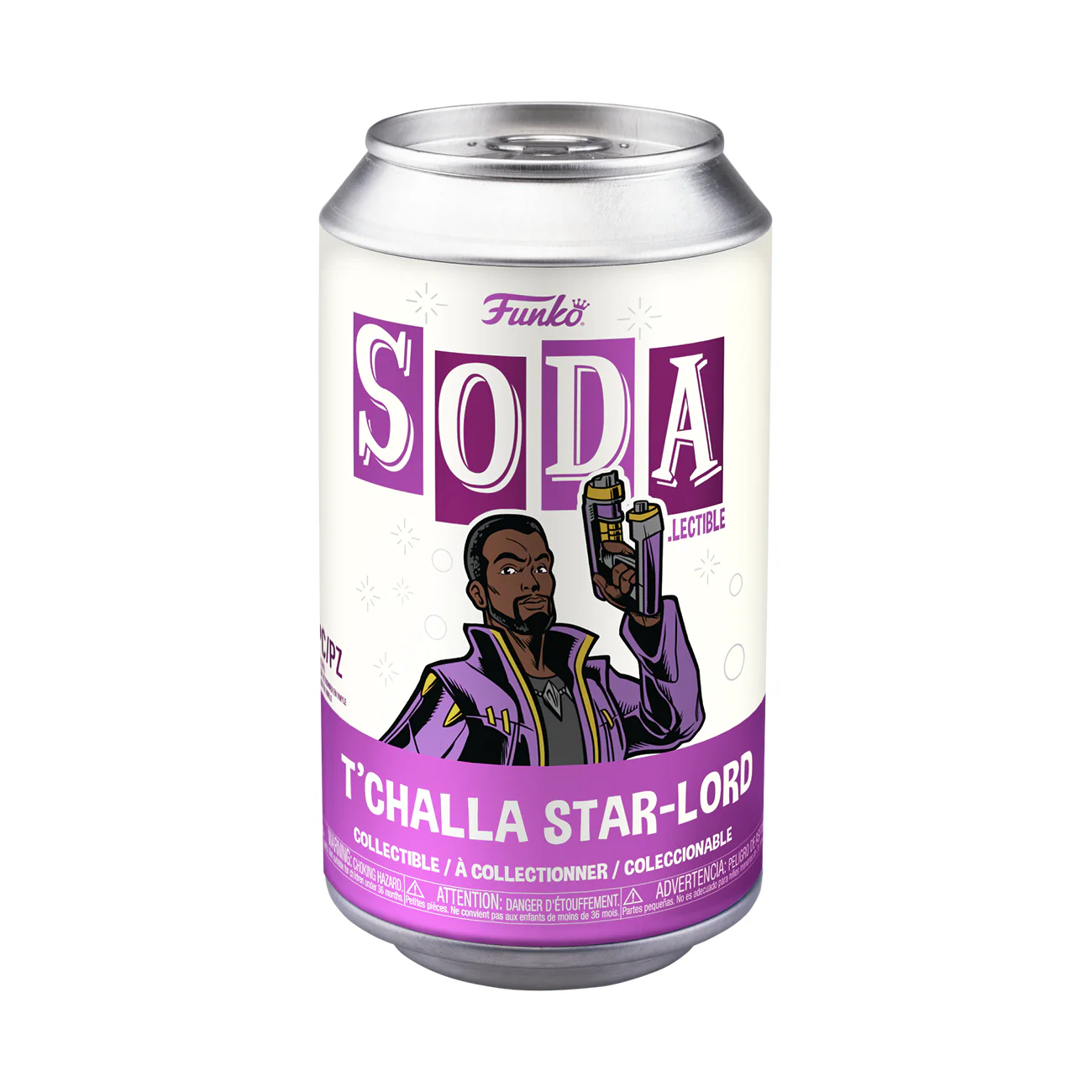T'Challa Starlord What...If? Marvel Funko Vinyl Soda Figure - Image 2