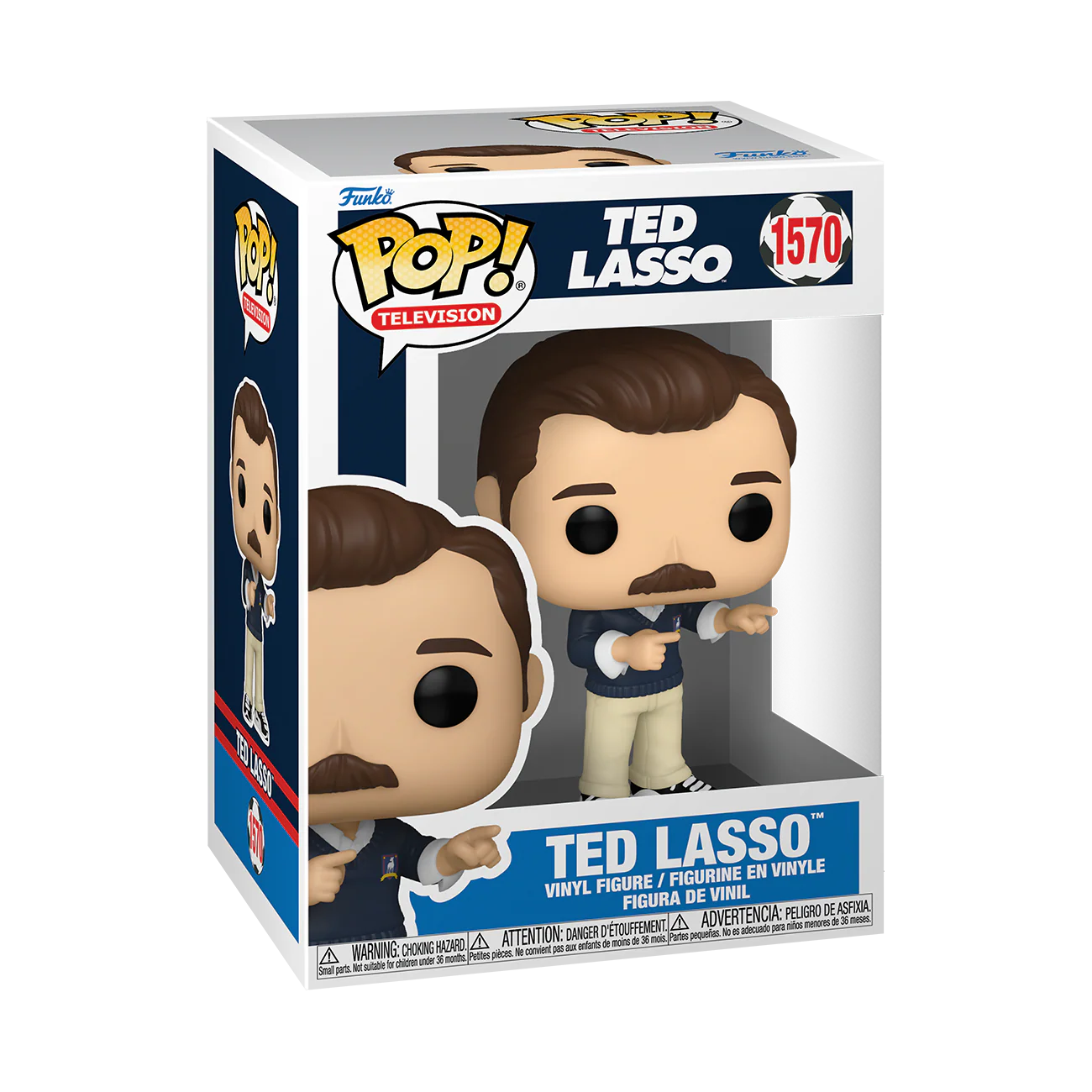 Ted Lasso (Pointing) Ted Lasso Funko Pop! TV Vinyl Figure - Image 2