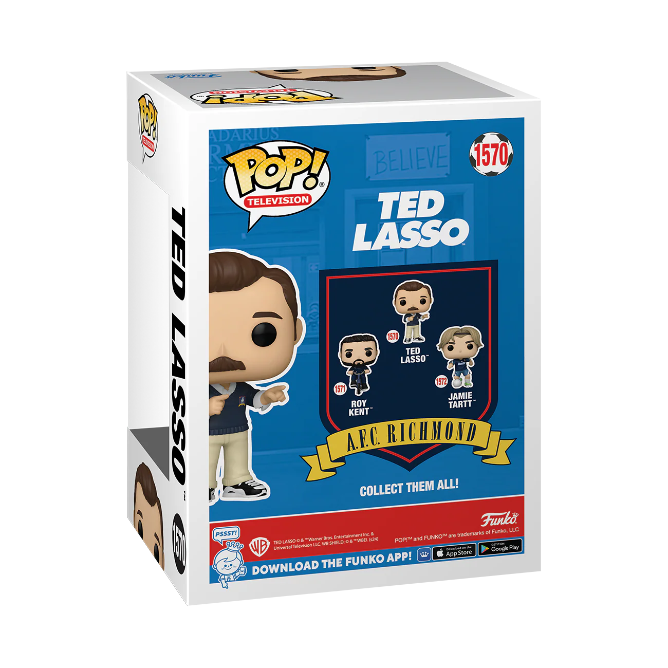 Ted Lasso (Pointing) Ted Lasso Funko Pop! TV Vinyl Figure - Image 3