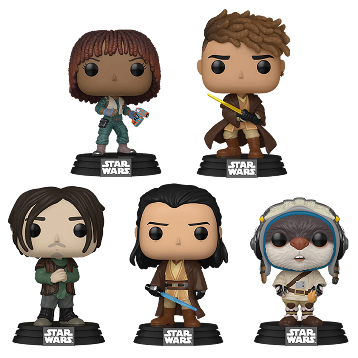 The Acolyte Funko Pop! Star Wars Vinyl Figure Bundle of 5