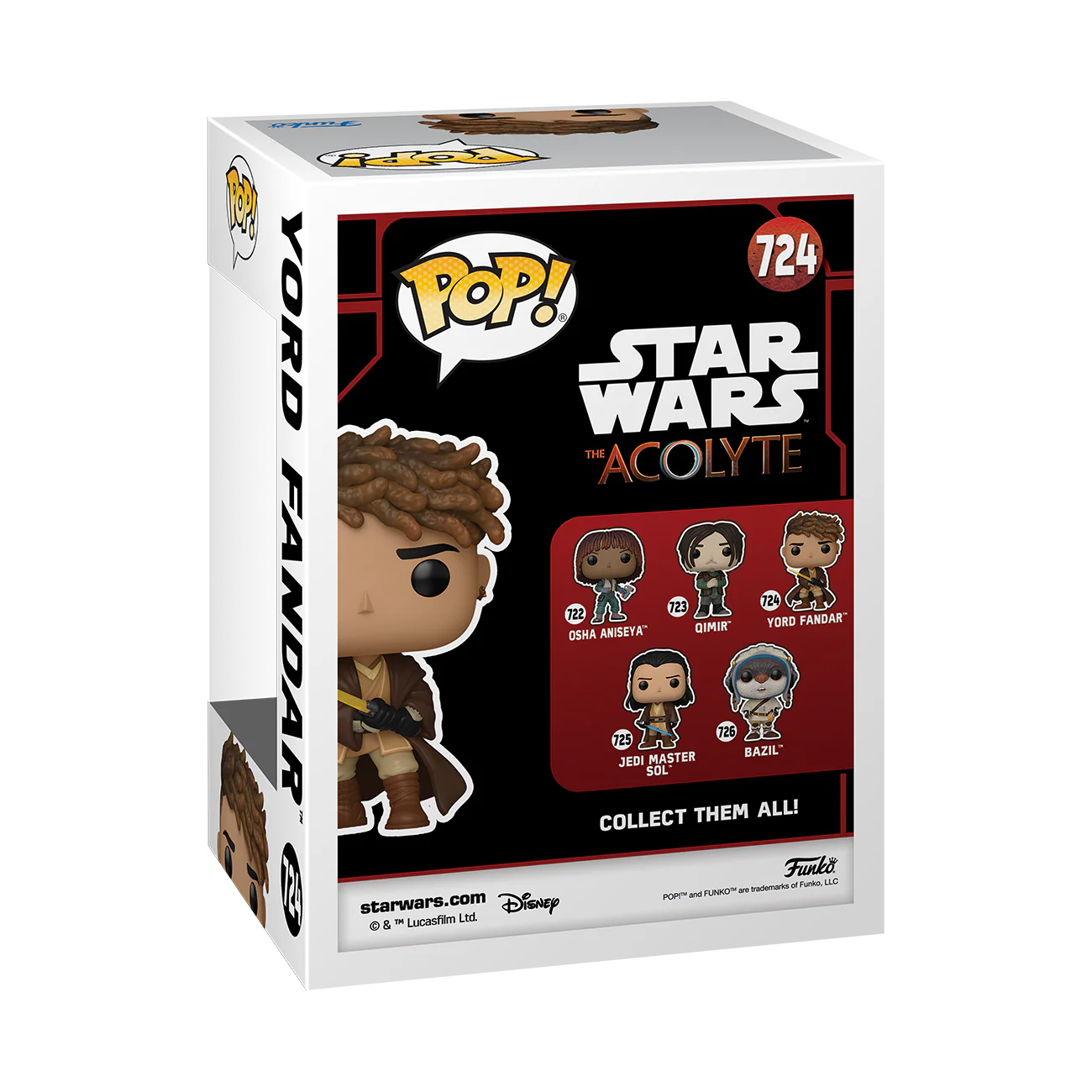 The Acolyte Funko Pop! Star Wars Vinyl Figure Bundle of 5 - Image 10