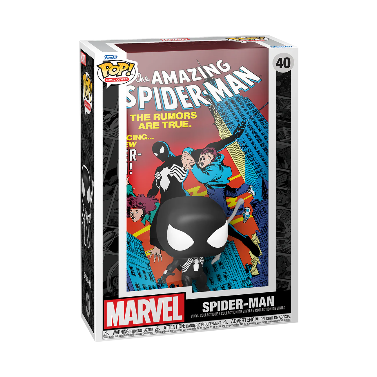 The Amazing Spider-Man #252 Funko Pop! Comic Cover Vinyl Figure