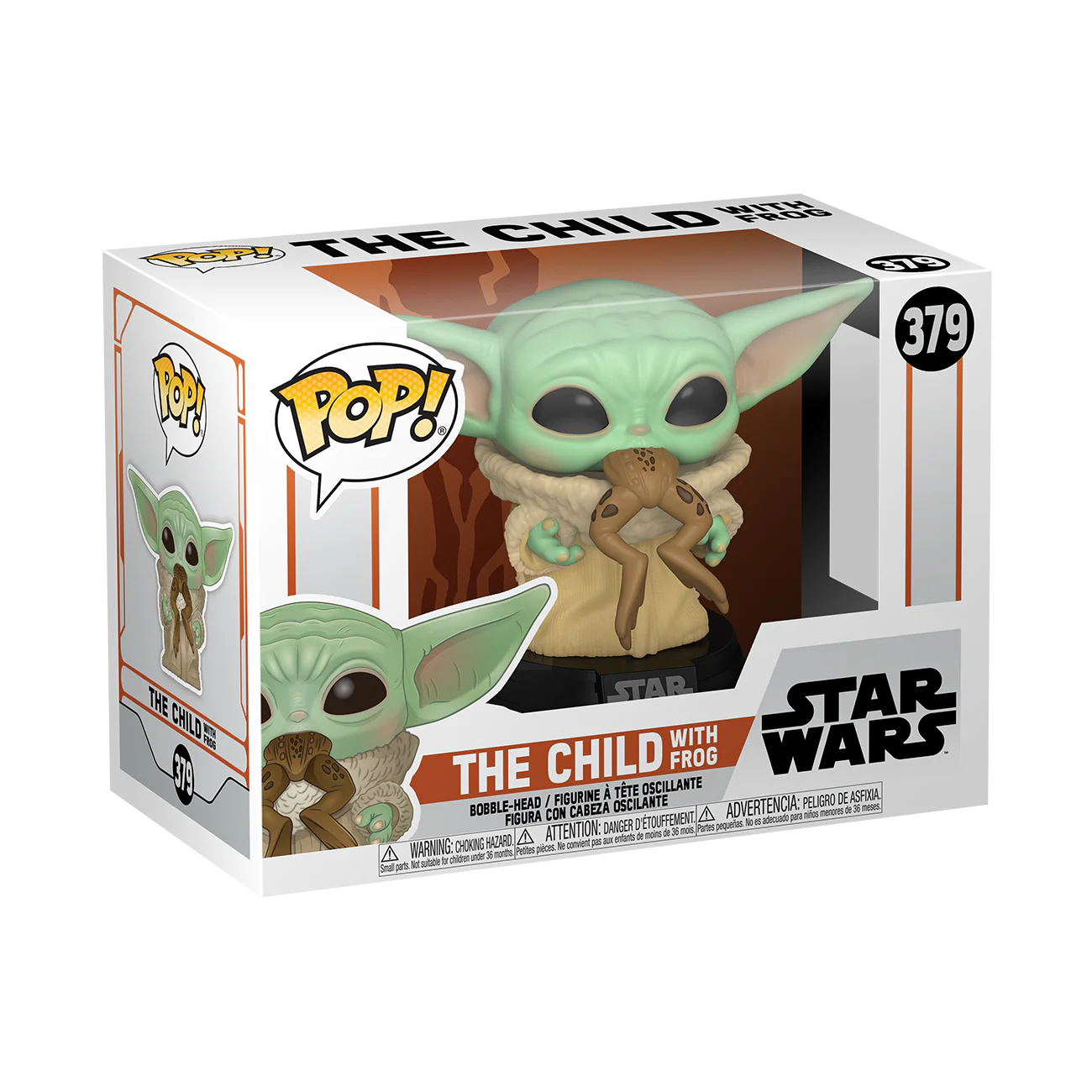 The Child with Frog The Mandalorian Funko Pop! Star Wars Vinyl Figure - Image 2