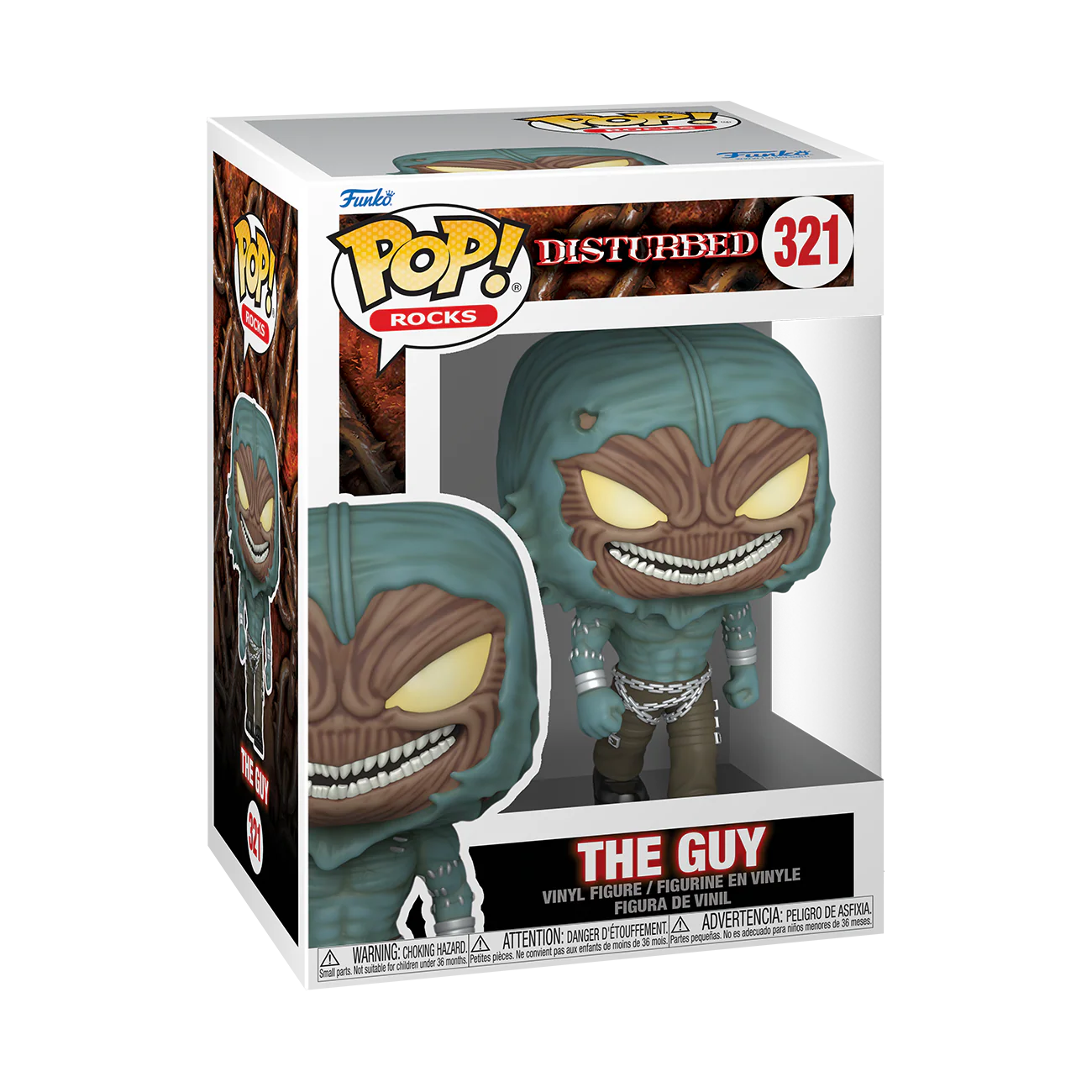 The Guy Disturbed Funko Pop! Rocks Vinyl Figure - Image 2