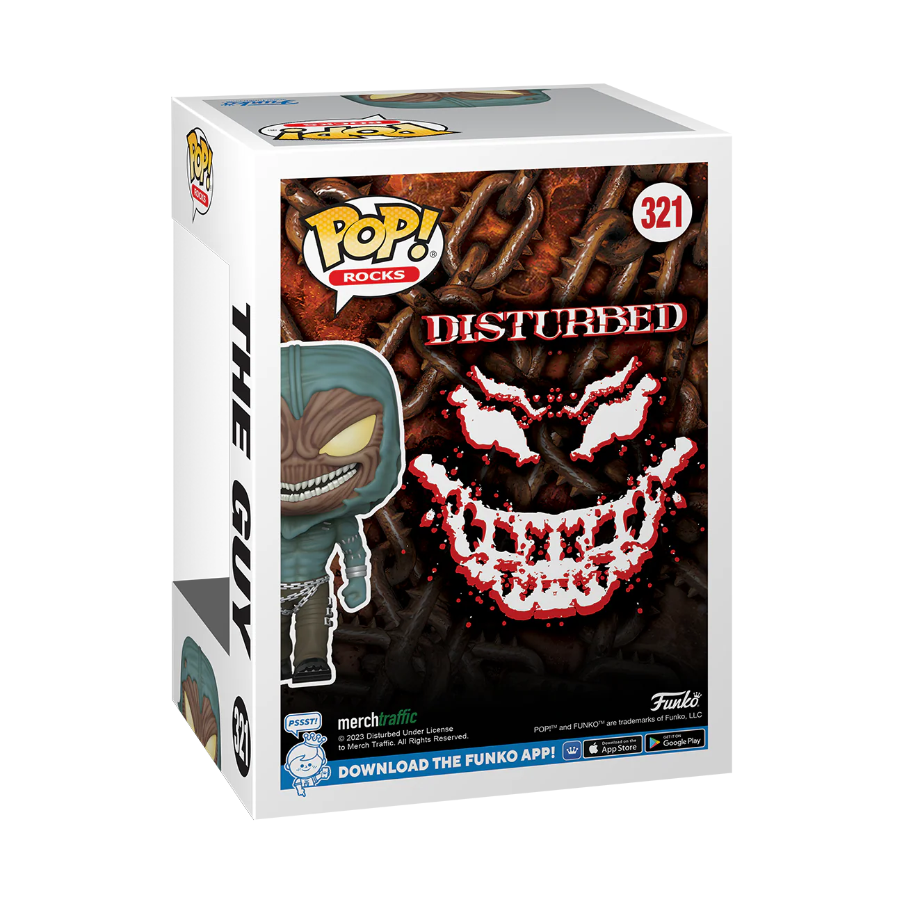 The Guy Disturbed Funko Pop! Rocks Vinyl Figure - Image 3