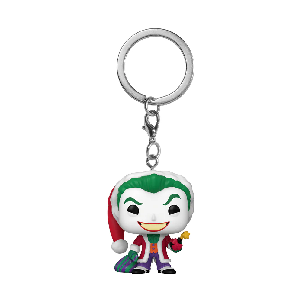 The Joker (Holiday) Funko Pocket Pop! DC Comics Keychain - Image 2