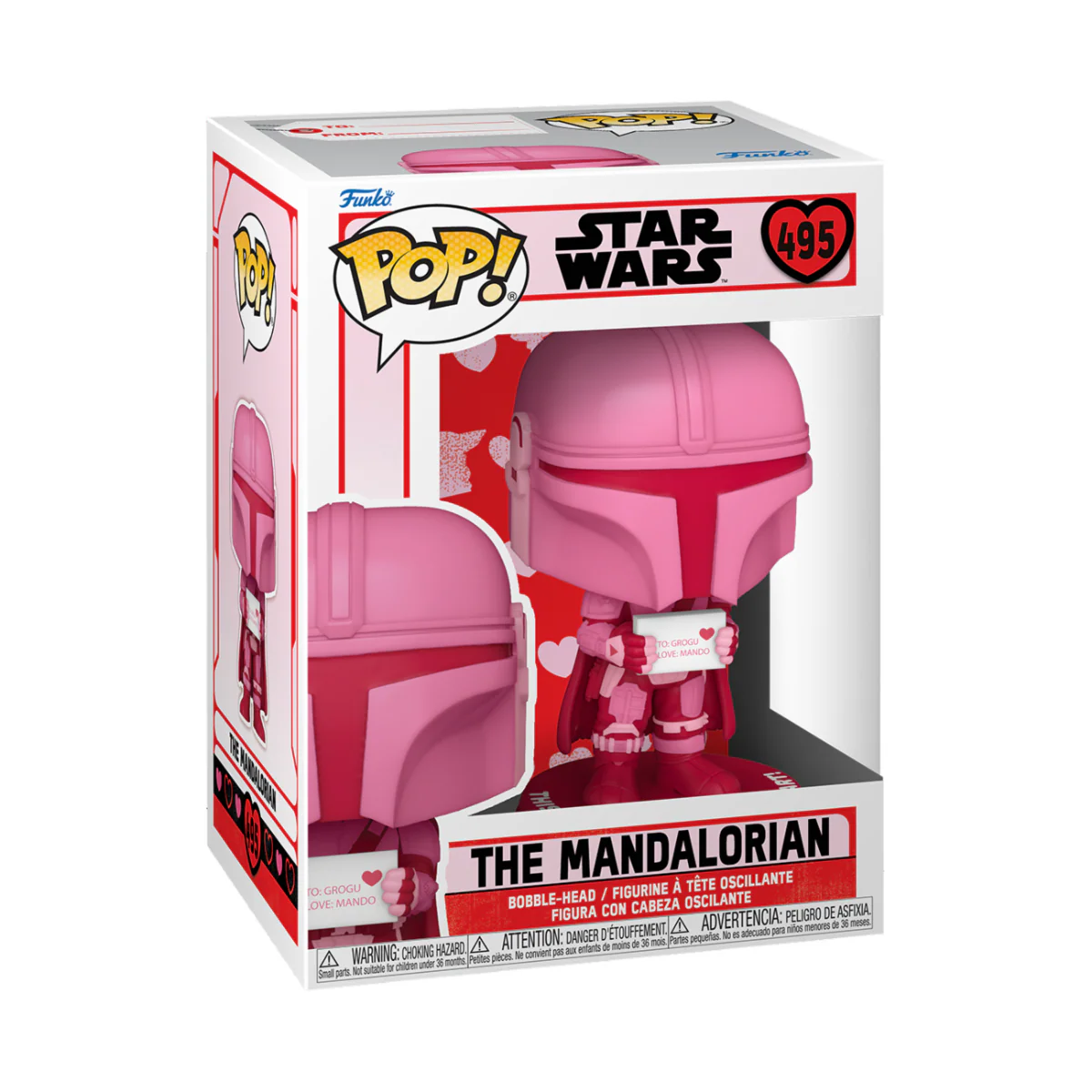 The Mandalorian (Valentine) Funko Pop! Star Wars Vinyl Figure - Image 3