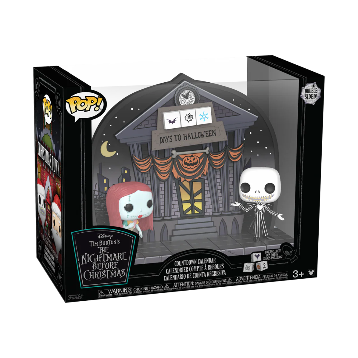 The Nightmare Before Christmas (Dual Sided) Countdown Calendar Funko Pop! Disney Vinyl Figure - Image 3