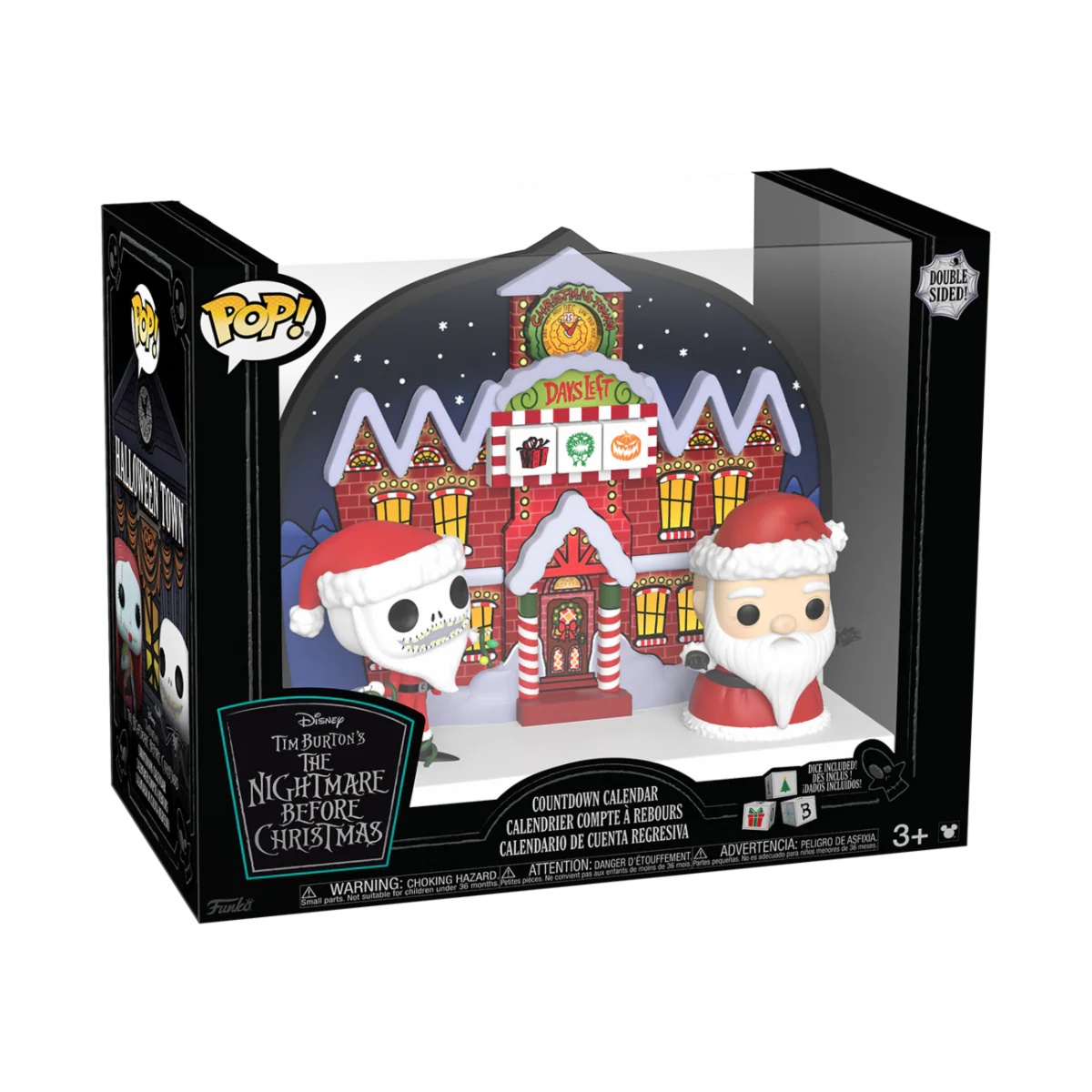 The Nightmare Before Christmas (Dual Sided) Countdown Calendar Funko Pop! Disney Vinyl Figure - Image 4