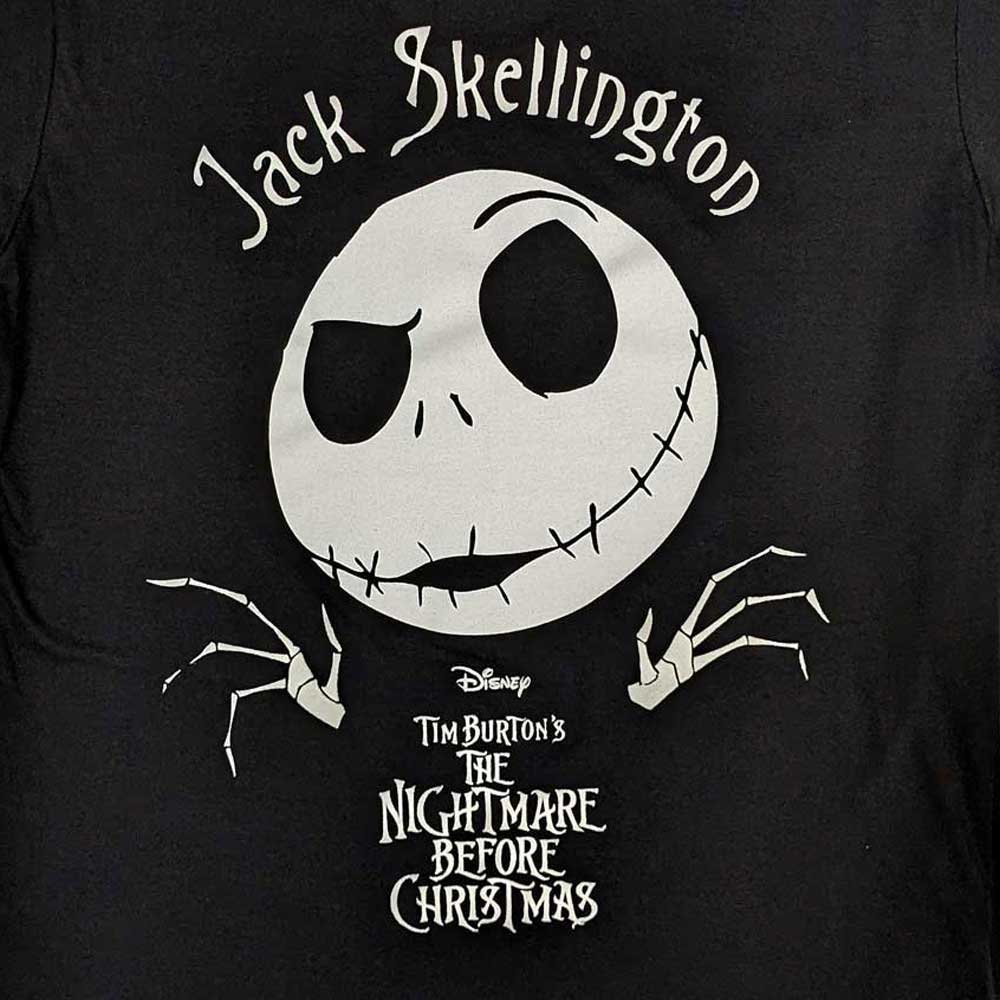 The Nightmare Before Christmas HI-Build Jack Head new Official Unisex Black - Image 3