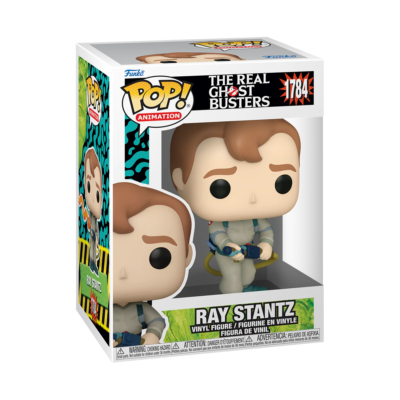 Ray Stantz The Real Ghostbusters Funko Pop! Animation Vinyl Figure - Image 2
