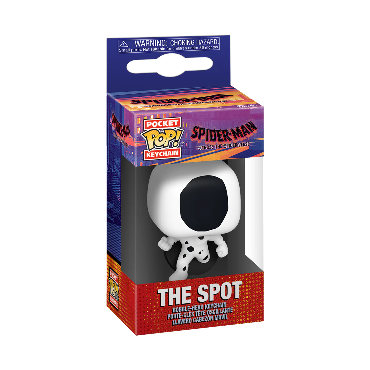 The Spot Spider-Man Across the Spider-Verse Funko Pocket Pop! Marvel Keychain - Image 3