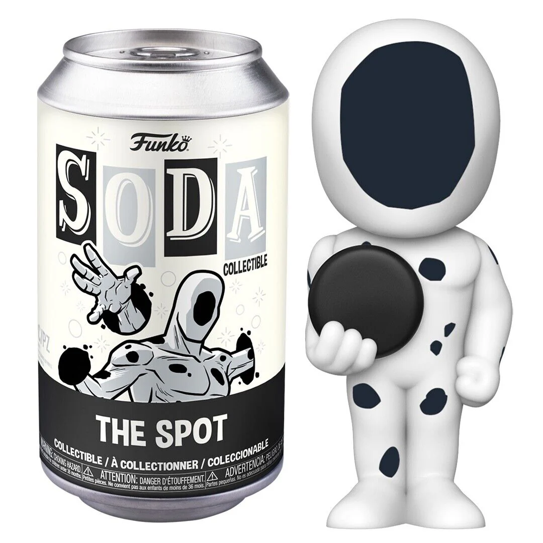 The Spot Spider-Man Across the Spider-Verse Funko Vinyl Soda Figure