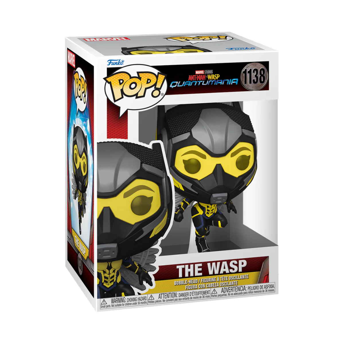 The Wasp Ant-Man Quantumania Funko Pop! Marvel Vinyl Figure - Image 2