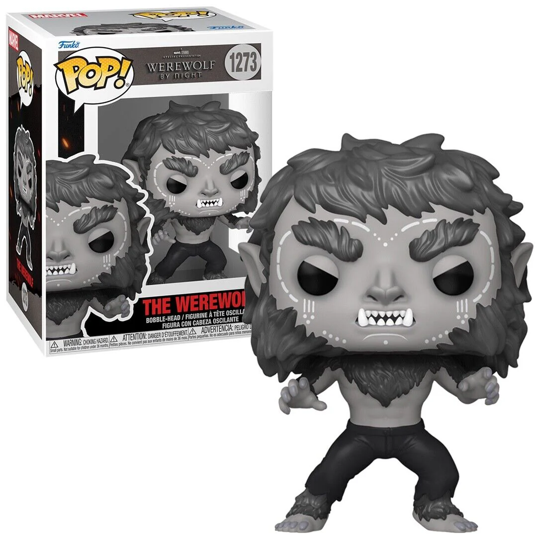 The Werewolf Werewolf by Night Funko Pop! Marvel Vinyl Figure