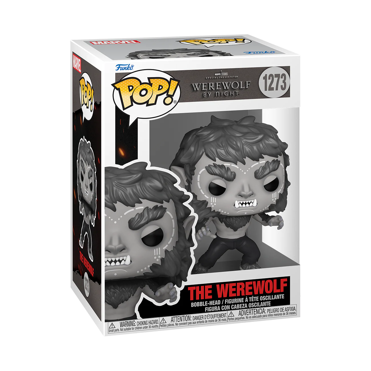 The Werewolf Werewolf by Night Funko Pop! Marvel Vinyl Figure - Image 3