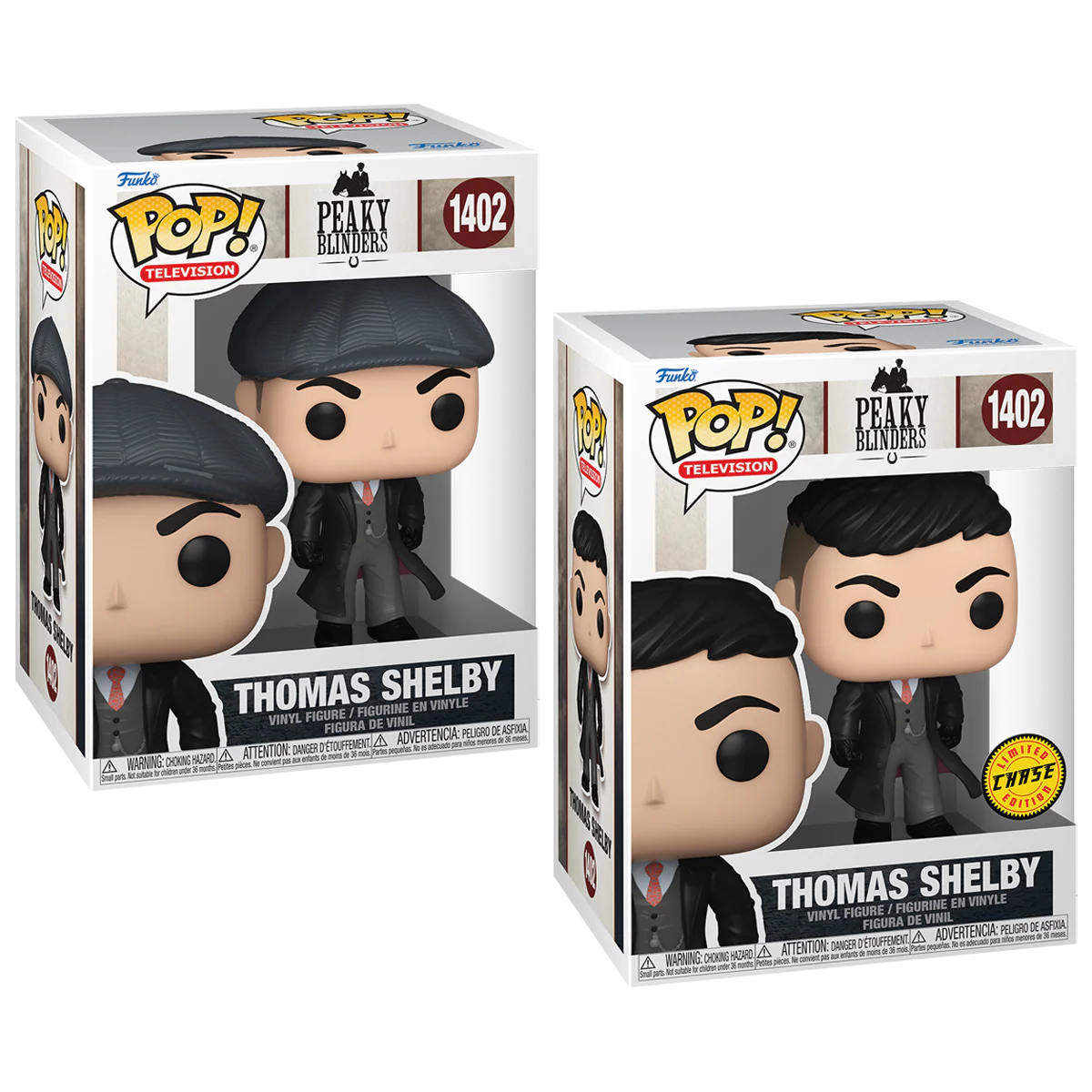 Thomas Shelby Peaky Blinders Funko Pop! TV Vinyl Figure Common + Chase Bundle - Image 2