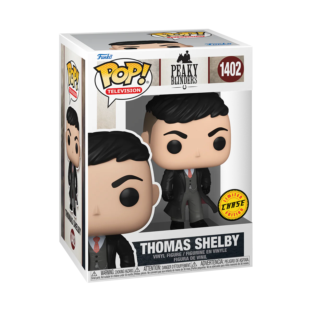 Thomas Shelby Peaky Blinders Funko Pop! TV Vinyl Figure Common + Chase Bundle - Image 3