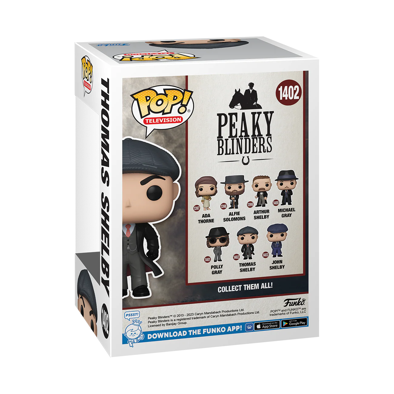Thomas Shelby Peaky Blinders Funko Pop! TV Vinyl Figure Common + Chase Bundle - Image 6