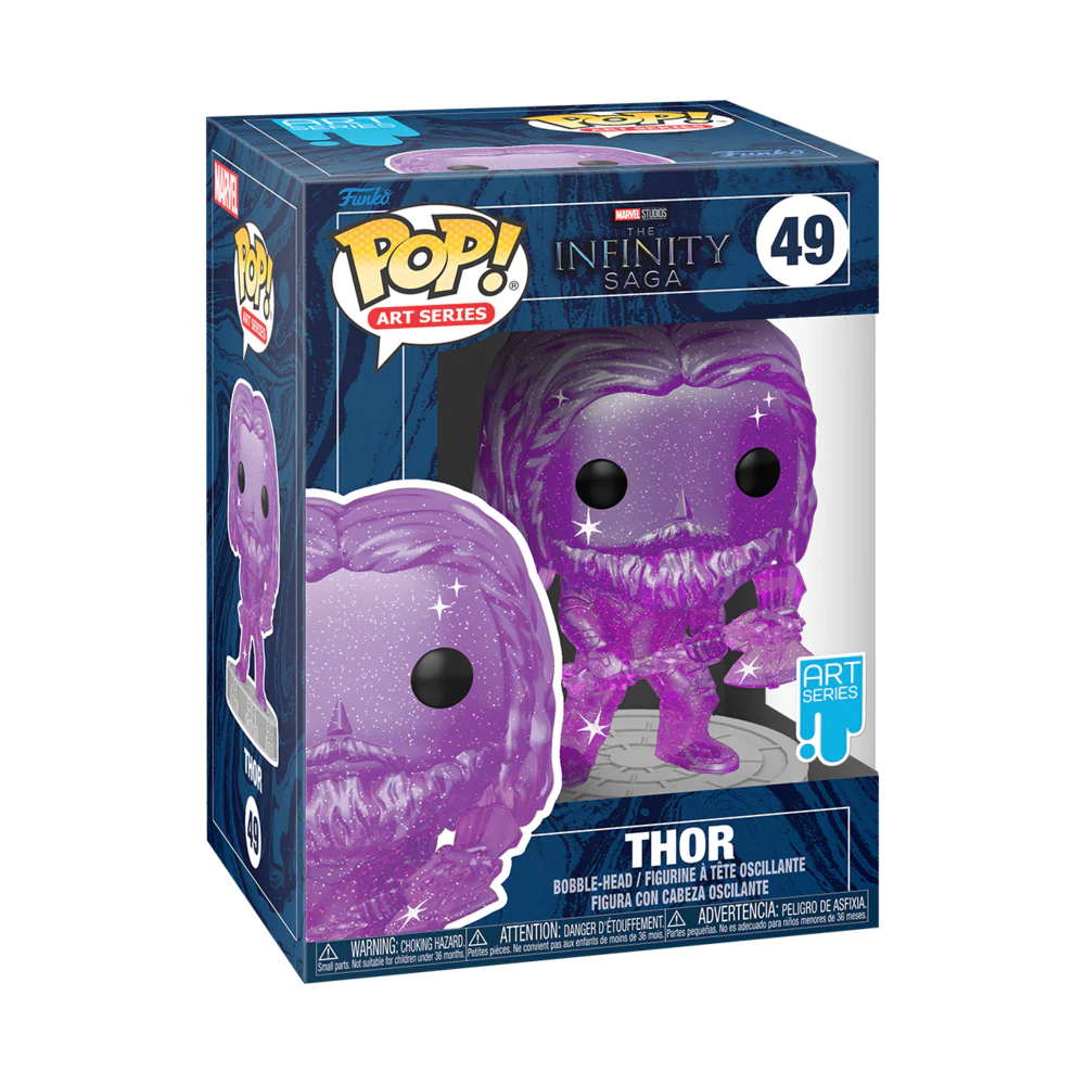 Thor (Artist Series) Infinity Saga Funko Pop! Marvel Vinyl Figure - Image 3