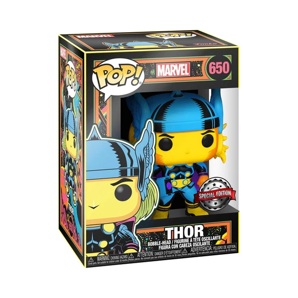 Thor (Blacklight) Funko Pop! Marvel Vinyl Figure - Image 2