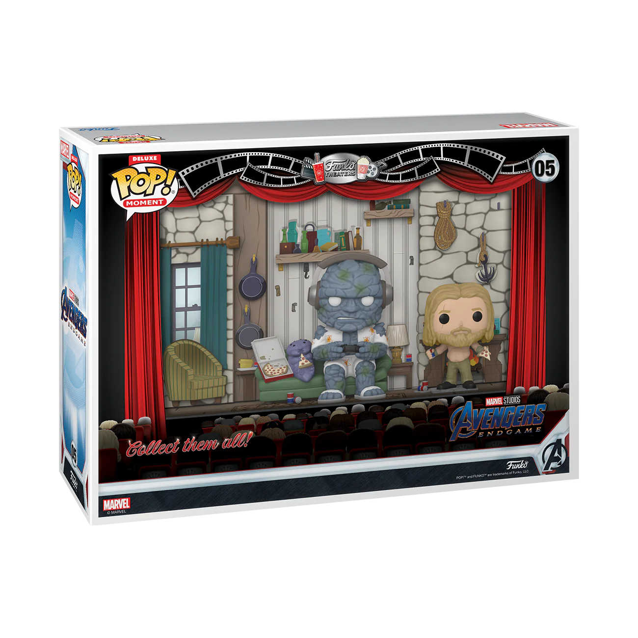 Thor's House Avengers Endgame Funko Pop! Moment Deluxe Vinyl Figure - Image 3