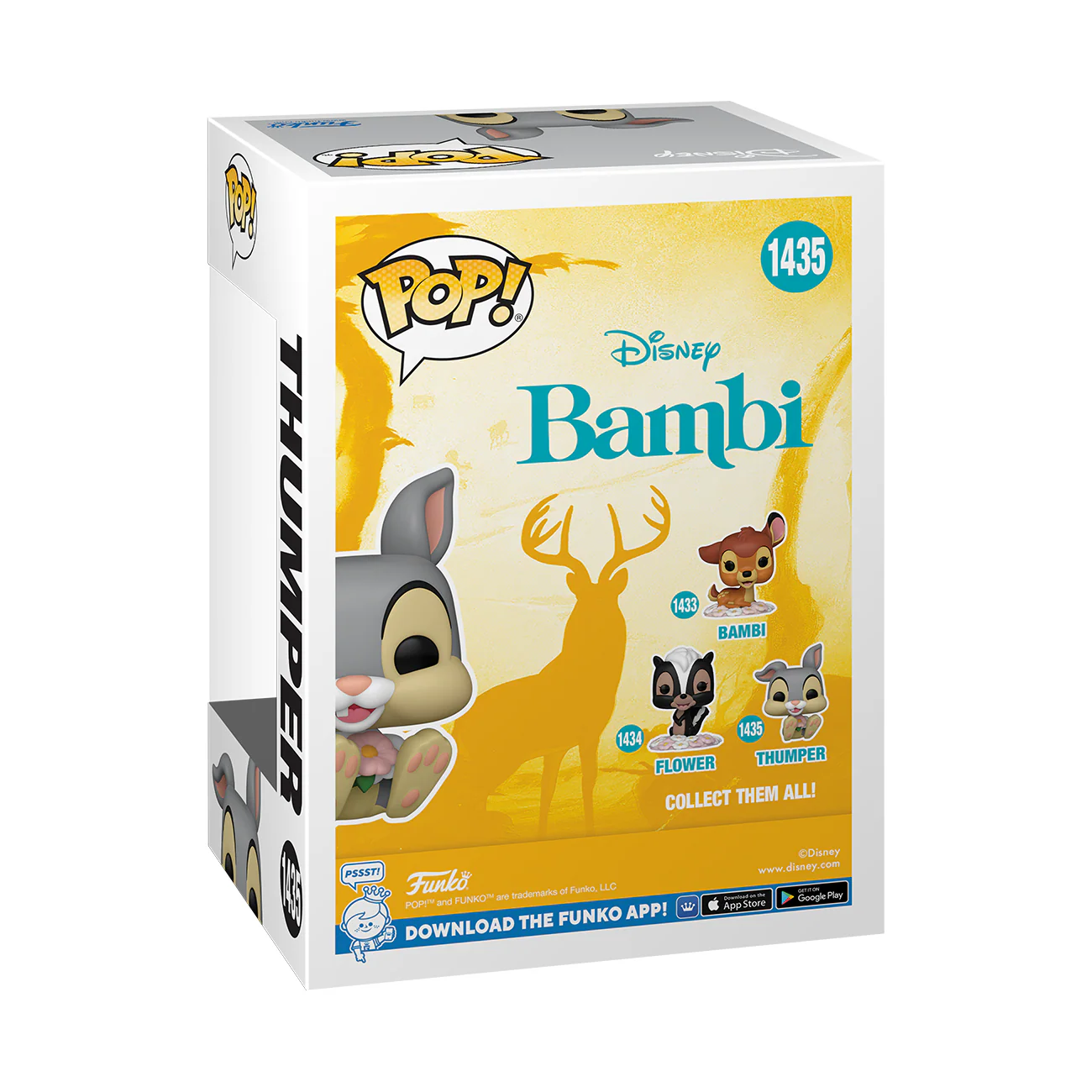 Thumper Bambi Funko Pop! Disney Vinyl Figure - Image 3