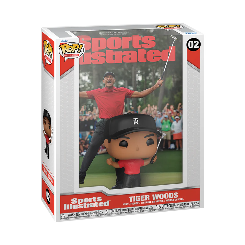 Tiger Woods (Sports Illustrated) Funko Pop! Magazine Cover Vinyl Figure