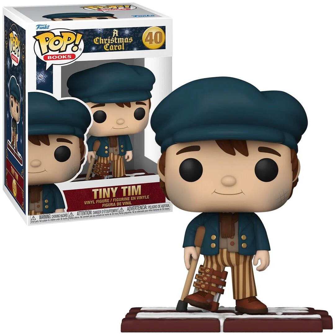 Tiny Tim A Christmas Carol Funko Pop! Books Vinyl Figure