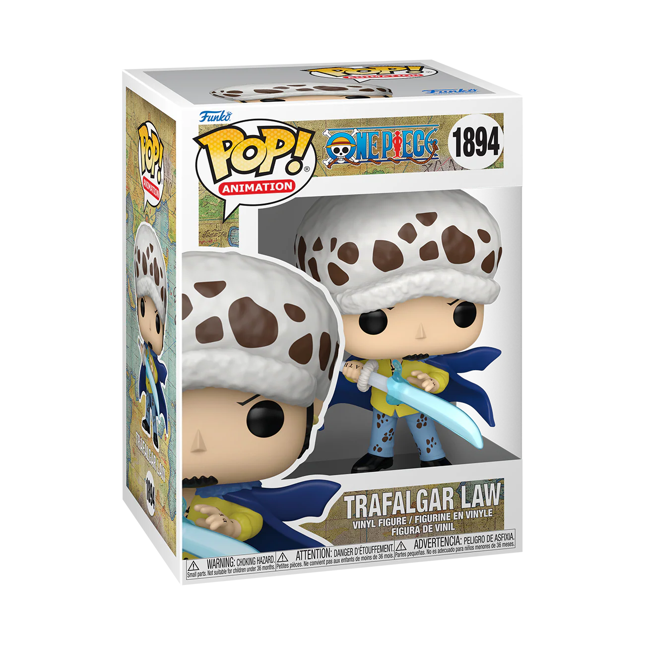 Trafalgar Law with Anesthesia One Piece Funko Pop! Anime Vinyl Figure - Image 2