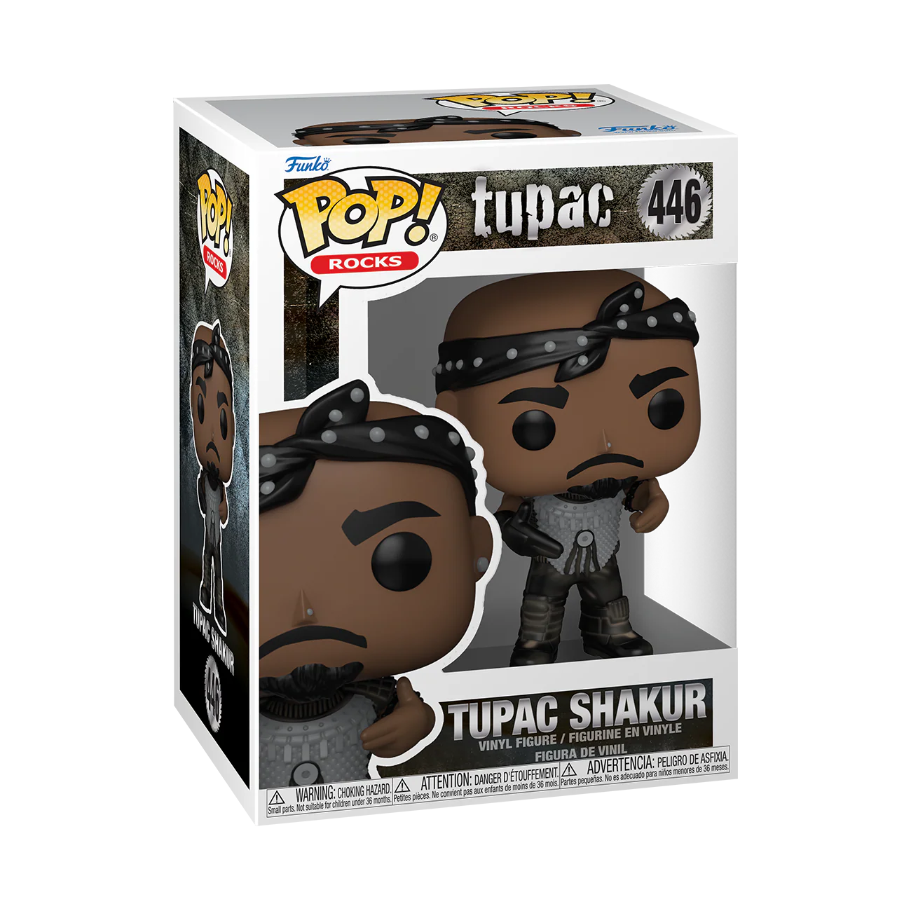 Tupac Shakur (California Love) Funko Pop! Rocks Vinyl Figure - Image 2