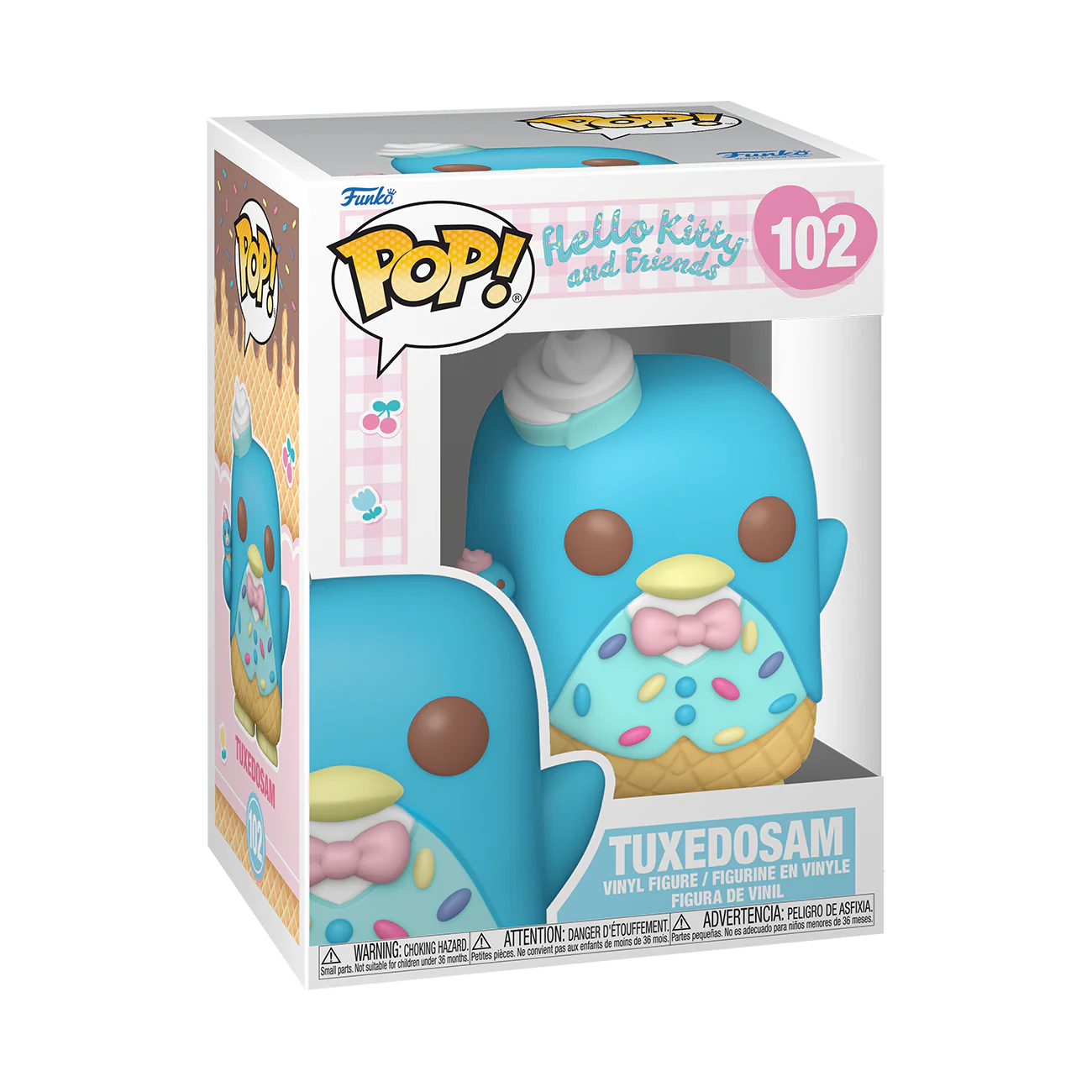 Tuxedosam (Ice Cream) Hello Kitty Funko Pop! Sanrio Vinyl Figure - Image 3