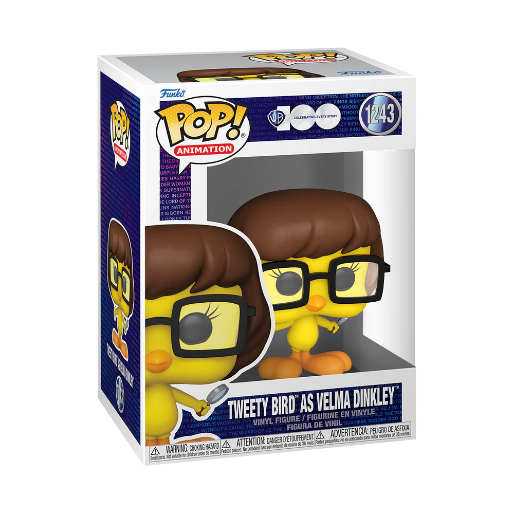 Tweety as Velma Looney Tunes Funko Pop! Animation Vinyl Figure - Image 2