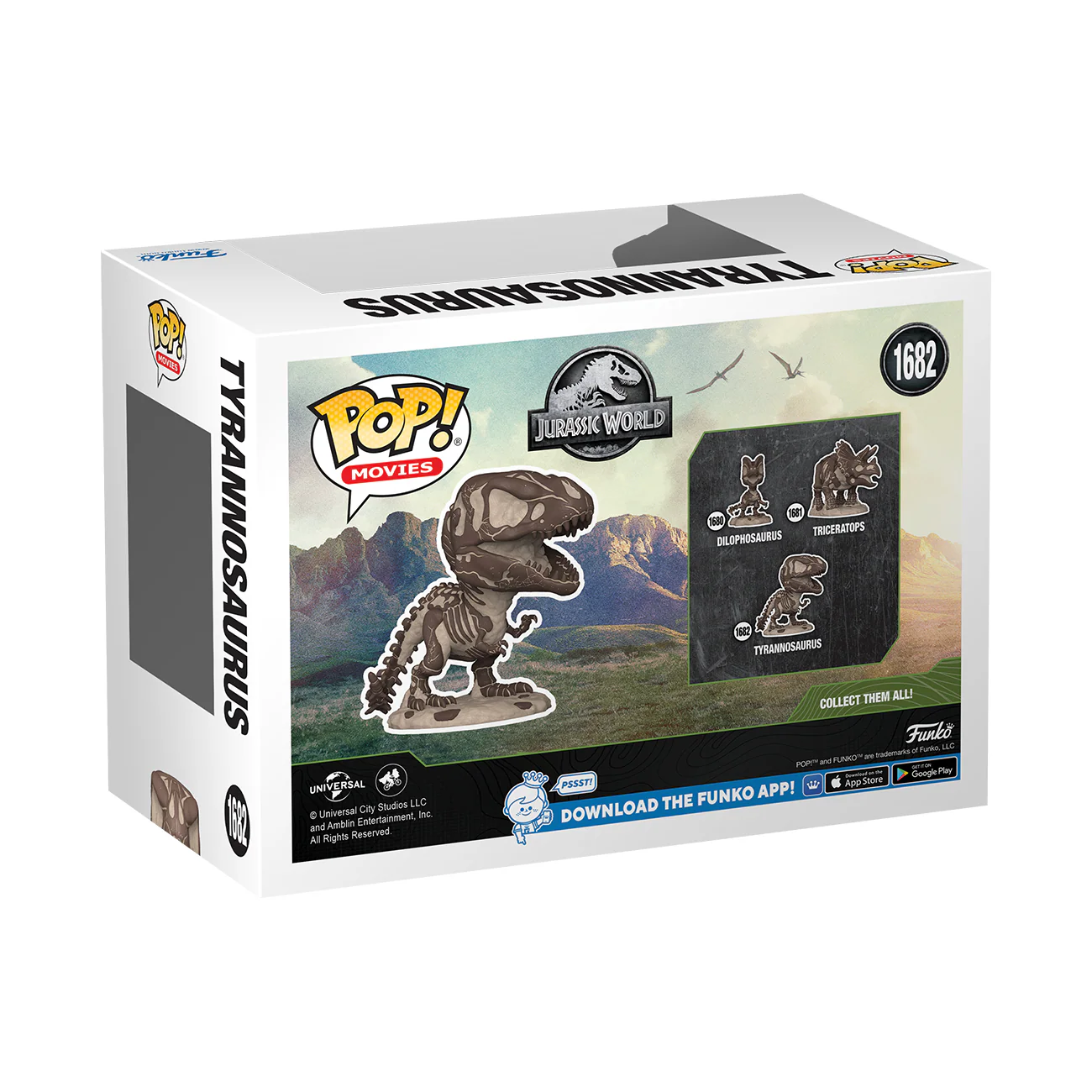 Tyrannosaurus Rex (Fossil) Jurassic Park Funko Pop! Movies Vinyl Figure - Image 3