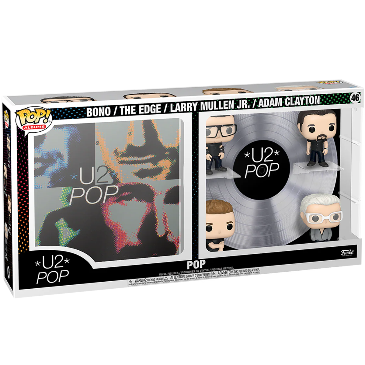U2 (Pop) Deluxe Funko Pop! Album Cover Vinyl Figure