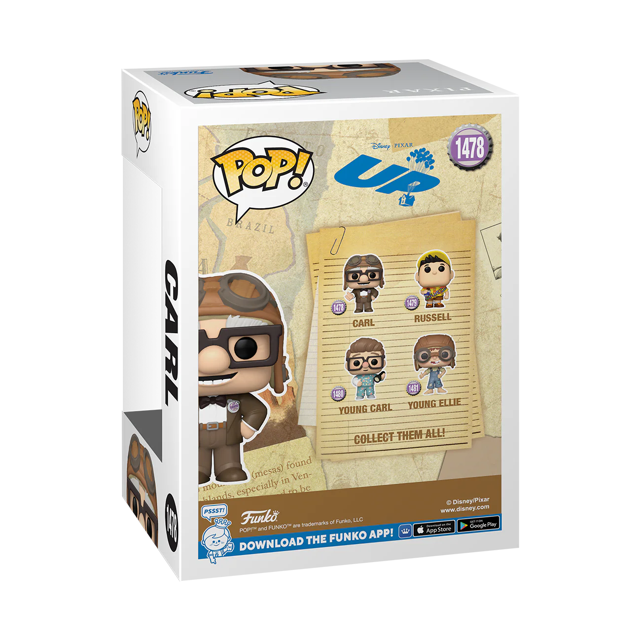 UP Funko Pop! Disney Vinyl Figure Bundle of 4 - Image 5