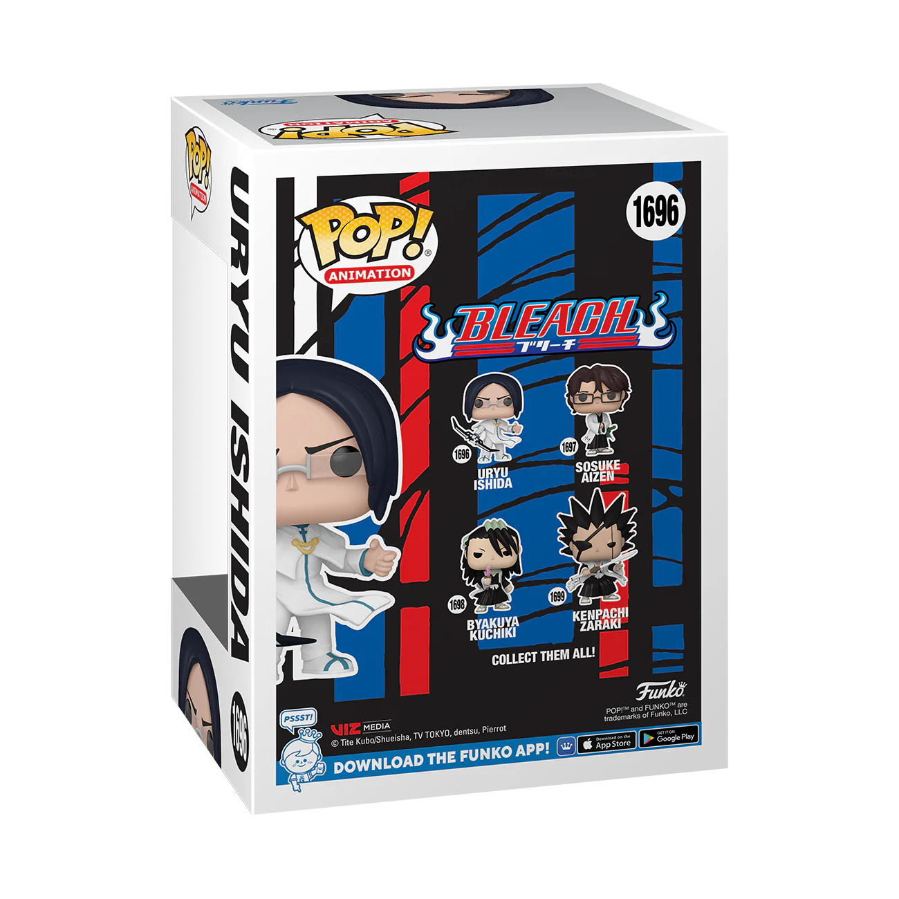 Uryu Ishida Bleach Funko Pop! Anime Vinyl Figure Common + Chase Bundle - Image 7