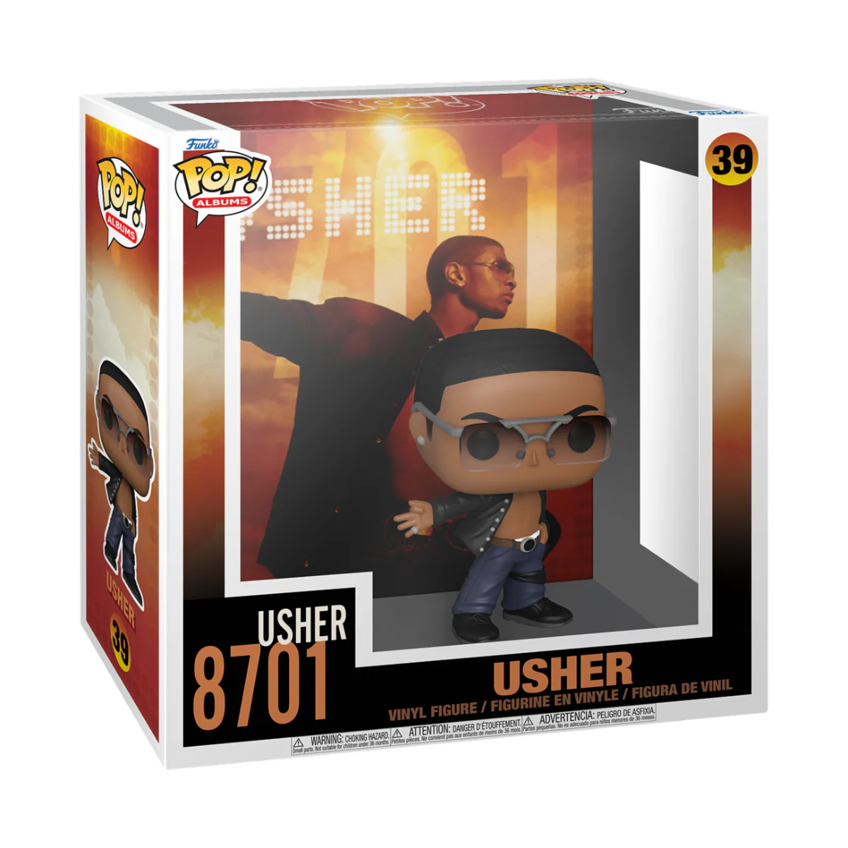 Usher (8701) Funko Pop! Album Cover Vinyl Figure