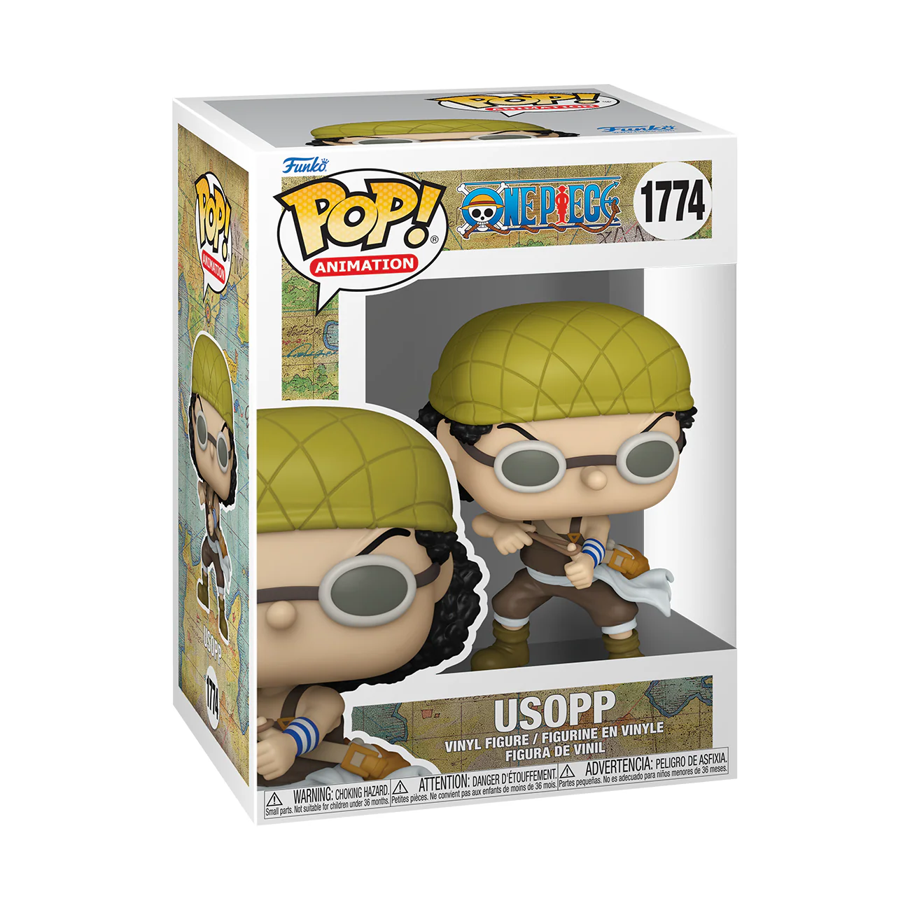 Usopp One Piece Funko Pop! Anime Vinyl Figure - Image 3