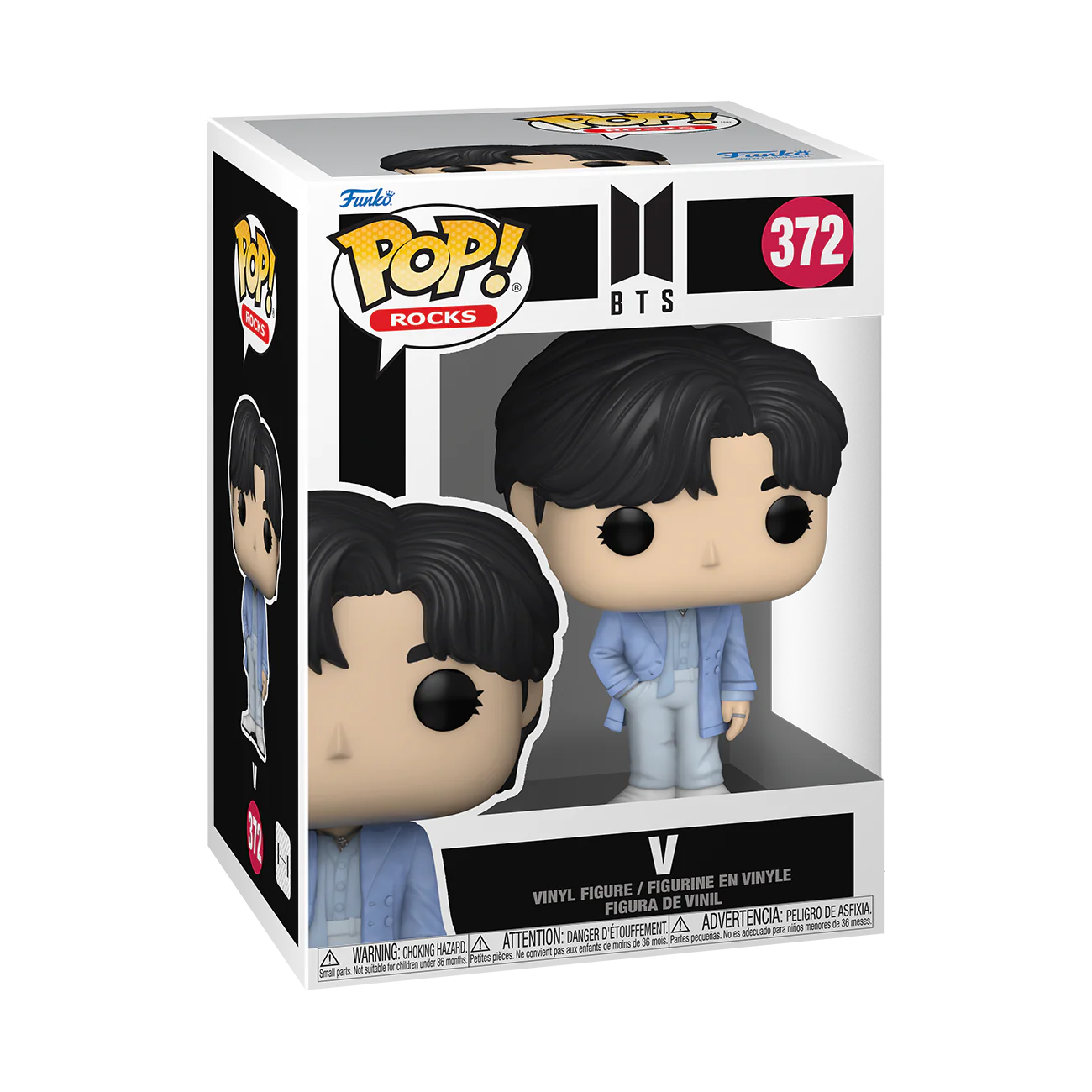 V (Proof) BTS Funko Pop! Rocks Vinyl Figure - Image 2