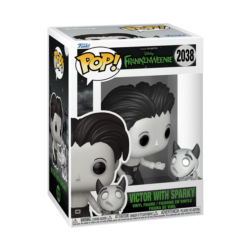 Victor with Sparky Frankenweenie Funko Pop! Disney Vinyl Figure - Image 2