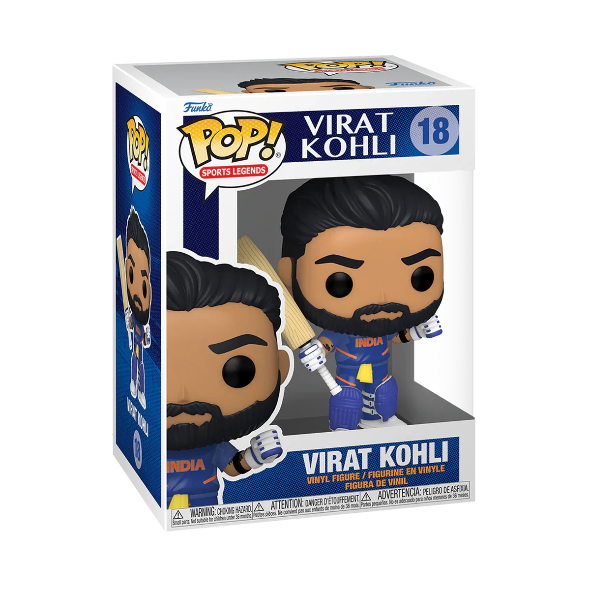 Virat Kohli Funko Pop! Sports Vinyl Figure - Image 2