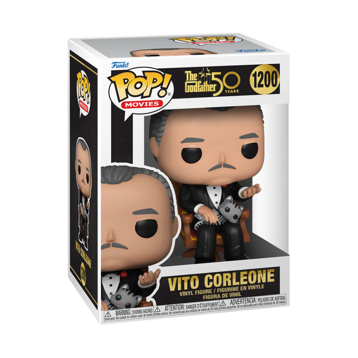 Vito Corleone The Godfather 50th Funko Pop! Movies Vinyl Figure - Image 2