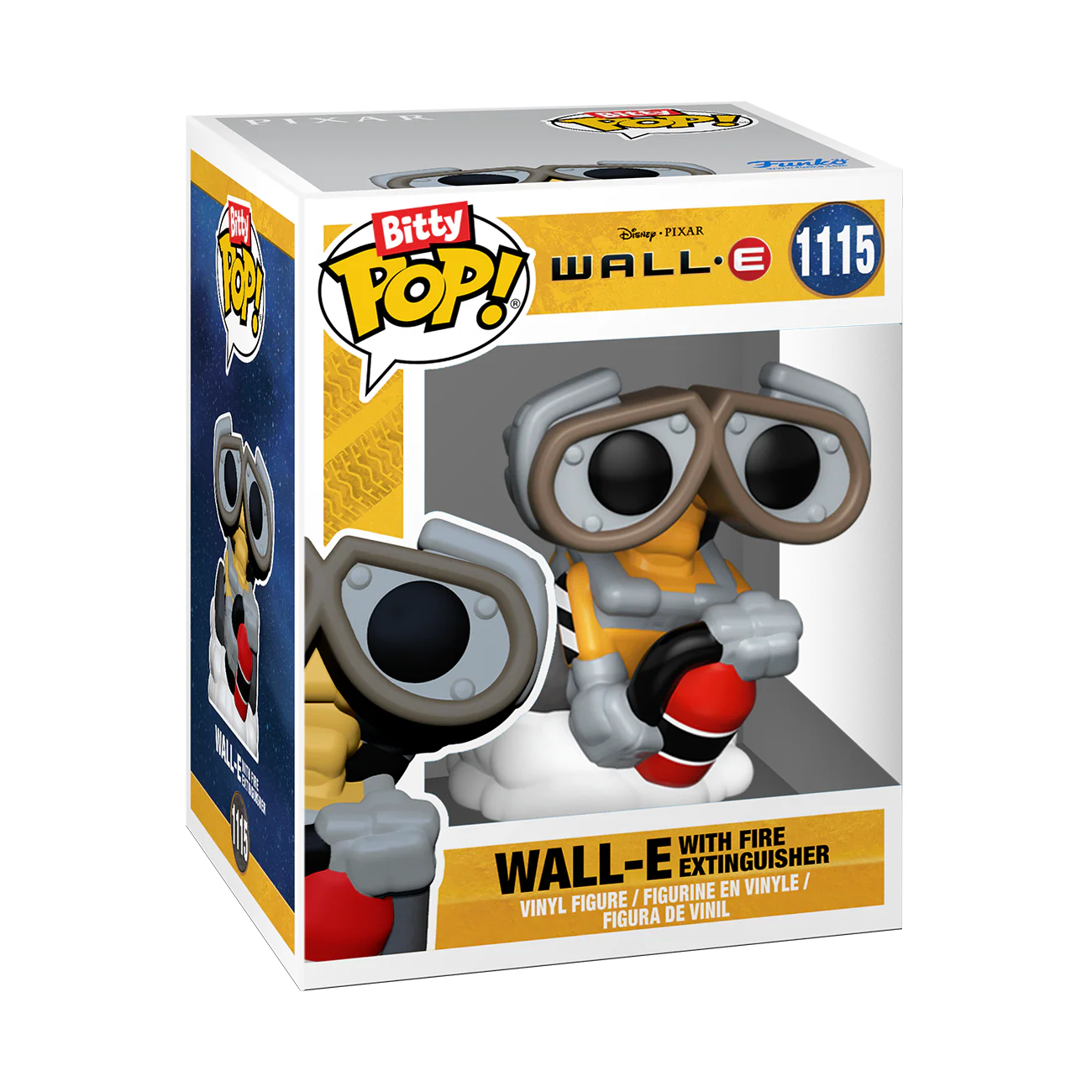 WALL-E 4-Pack Disney Pixar Funko Bitty Pop! Vinyl Figures - Image 4