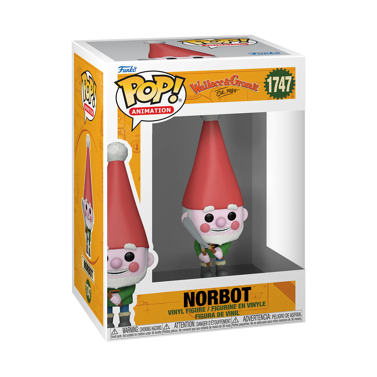 Norbot Wallace & Gromit Funko Pop! Animation Vinyl Figure - Image 2
