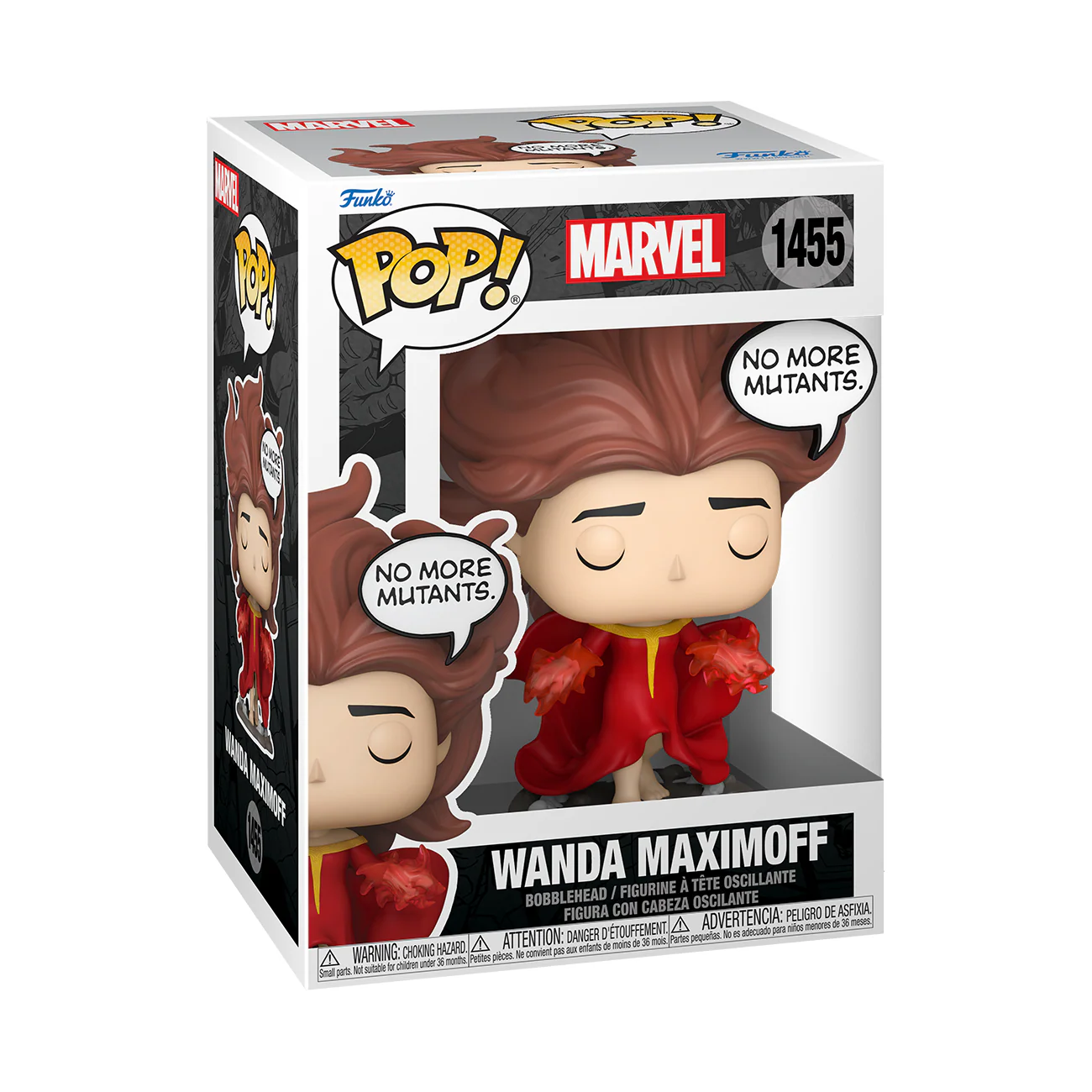Wanda Maximoff (No More Mutants) Funko Pop! Marvel Vinyl Figure - Image 3