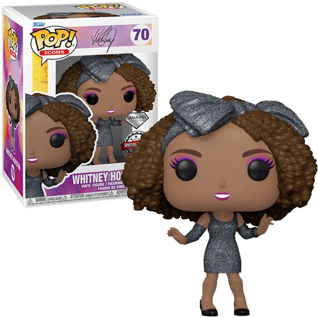 Whitney Houston (How Will I Know) Diamond Funko Pop! Rocks Vinyl Figure
